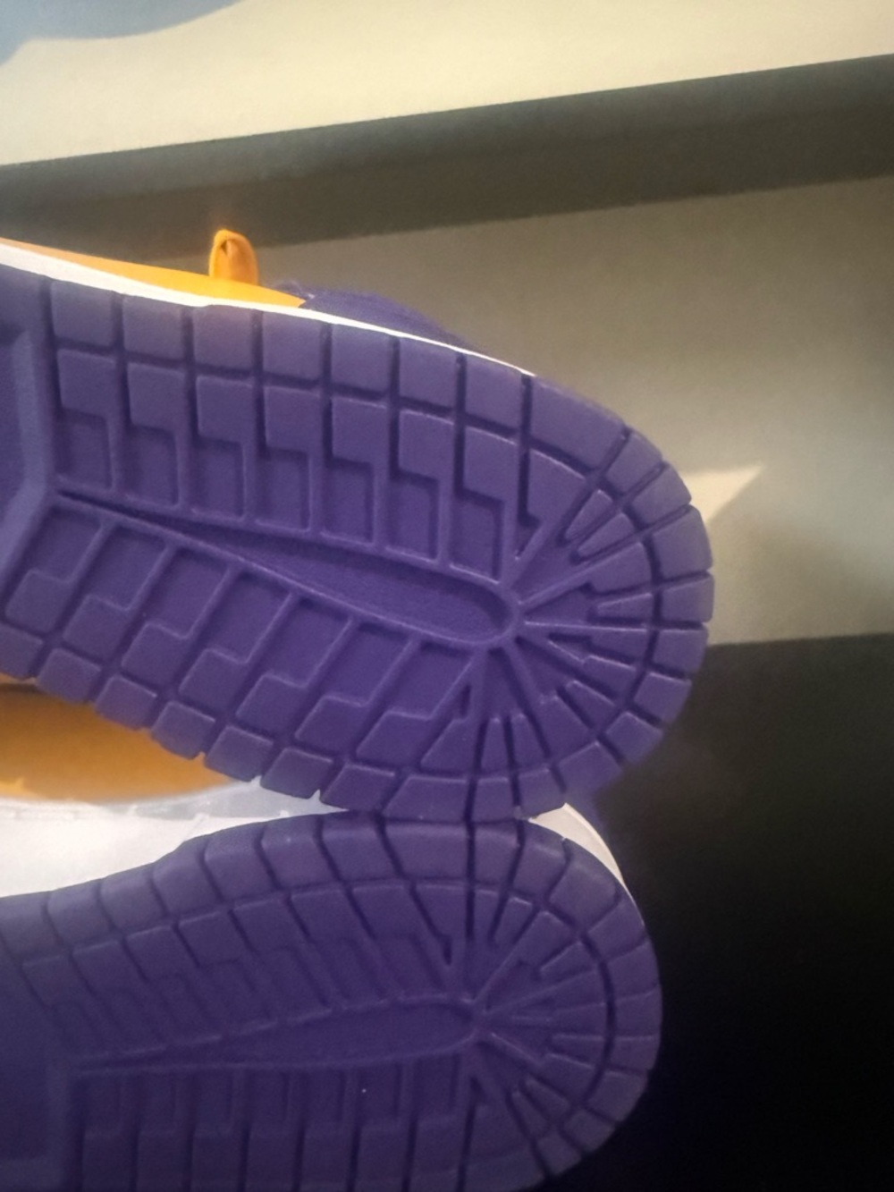 Nike High-Top dunks court purple men’s size 10.5. - Picture 9 of 10
